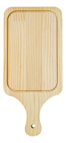 2 Bandeja Para Servir Tabla De Cortar De Madera, Bloques , M