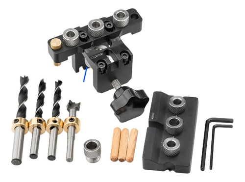 (a) Em 1 Kit De Gabarito De Cavilha Para Carpintaria Com Cli