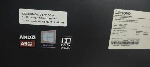 Todo En Uno Lenovo Amd A9 9420 (Usado)