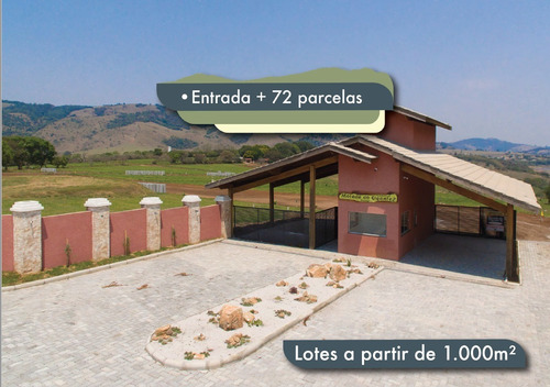 Imagem 1 de 8 de Terrenos 1.000 M² Cond. Fechado / Entrada + 72 Mensais