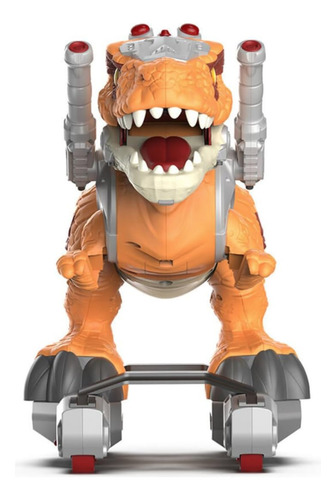 Dinosaurio Montable, Carrito Montable Con Luz, Sonido Y Humo