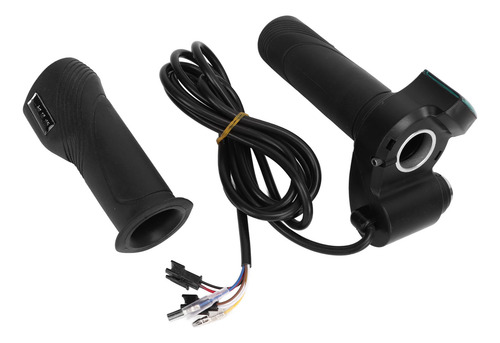 Empuñadura De Acelerador Para Bicicleta, Par De Manillares E