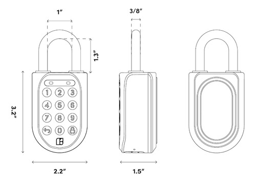 Nuevo Smart Padlock 2 (sp2), El Candado Inteligente Más Resi