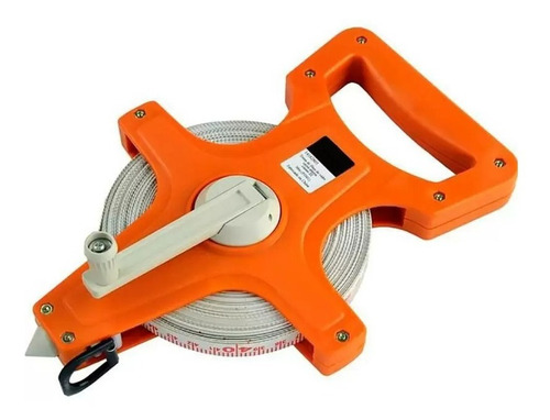 Trena De 50 Metros Fita De Fibra De Vidro Aberta 50m X 14mm