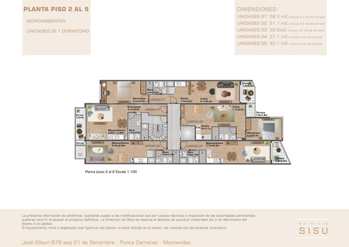 Venta Apartamento Monoambiente En Punta Carretas