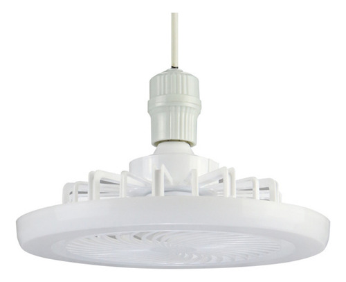 . Ventilador De Techo Silencioso E27 Con Led, Regulable,
