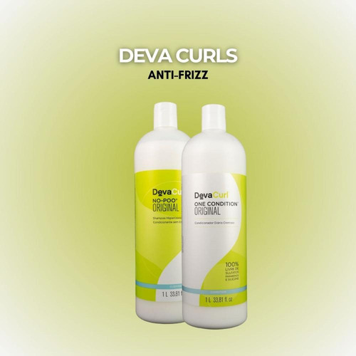 Devacurl No-poo Original Kit Shampoo E Condicionador 1l
