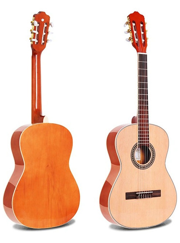 Guitarra Clásica Smiger Ec 310 Natural + 2 Clases Gratis