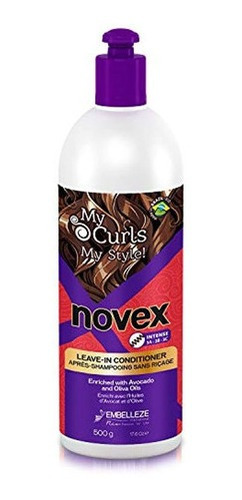 Novex Cuidado Del Cabello Mi Curls Intense Leave En Acondici