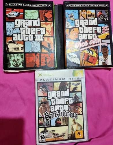 Trilogia Gta Xbox Clásico