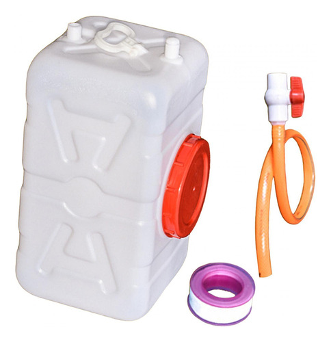 Contenedor De Agua Potable Engrosado Blanco 60 Gatos