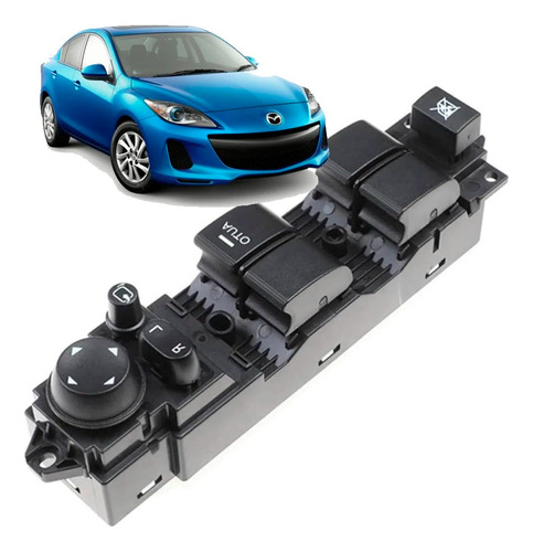 Mazda 3 2011 - 2015 Botonera Delantera Izquierda Piloto