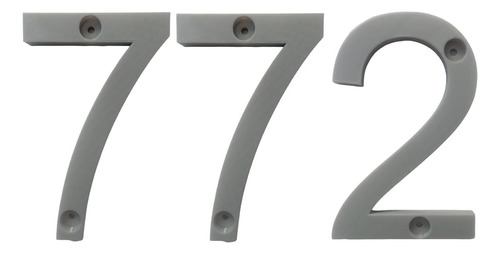 Número De Departamentos Decorativos, Mxdgu-772, Número 772,