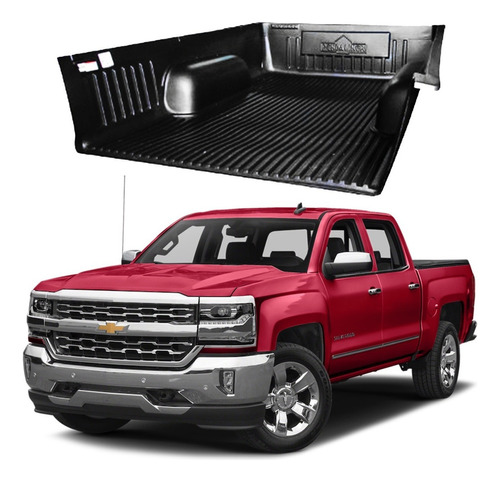 Bedliner Tina Pick Up Penda Cubre Batea Silverado 1999-2018