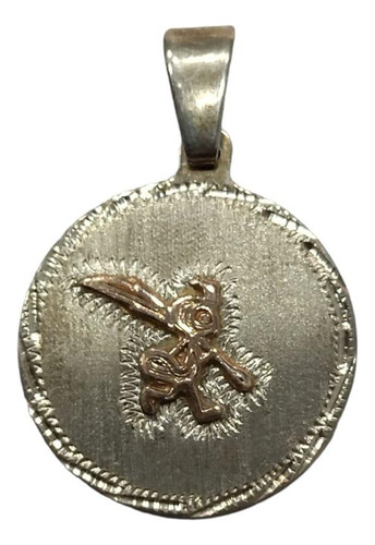 Dije Maestra Educadora Inicial Plata Y Oro Medalla