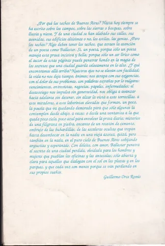 Techos De Buenos Aires- Ballester Luis A. (Usado)