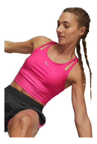 Musculosa Puma Run Ultraform Mujer Running Rosa