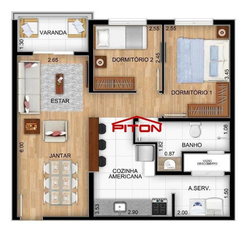 Apartamento Com 2 Dormitórios À Venda, 65 M² Por R$ 220.000,00 - Guaianazes - São Paulo/sp - Ap2174