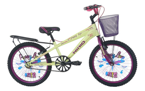 Bicicleta Nitro Mod: Puppy Love  1 Vel. R-20 Disa Home