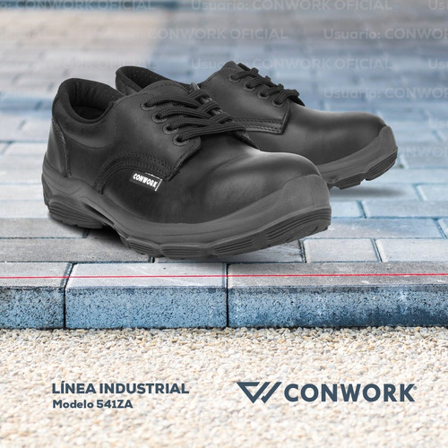 Imagen 9 de 10 de Zapato De Seguridad Conwork Línea Industrial 541za