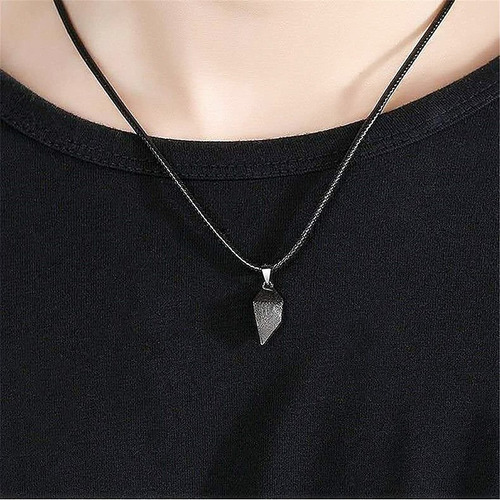 Imagen 3 de 5 de Collar Corazon Pareja Iman Atraccion Novios Amor Amistad Par