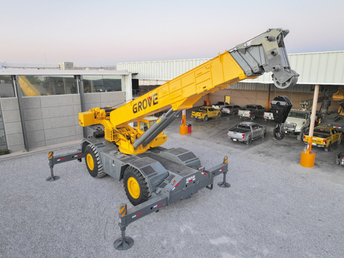 Grua Certificada Marca Grove Rt980 De 80 Ton Toneladas