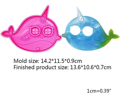 Duolm Diy Artesanato Resina Epóxi Molde Animal Forma Vaca 3
