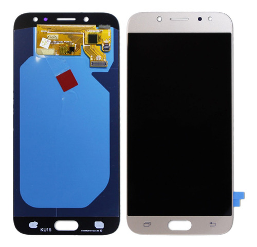 Tela Frontal Display Compatível J7 Pro J730 Premium Cor Dourado