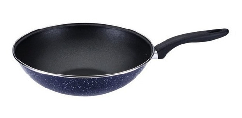 Sartén Wok Ekco Duracero Antiadherente 28cm Inducción Azul