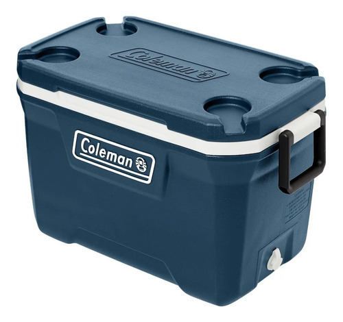 Hielera Coleman 49lts Nevera Asas Azul 52qt 80 Latas Camping