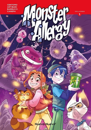 Monster Allergy 1, De Centomo, Katja. Editorial Nuevo Nueve Editores, S.l., Tapa Blanda En Español