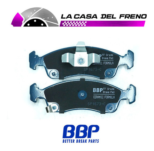 Pastilla De Freno Del Chevrolet (gm) Prisma 1.4 2013-2020