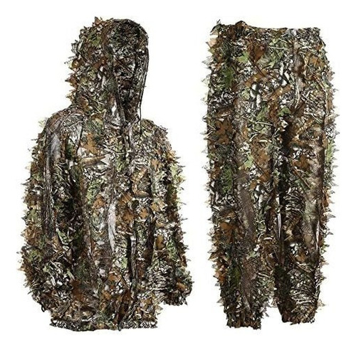 Ghillie Ropa Camuflaje Airsoft Paintball Camuflaje 3d