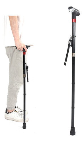 A Bastón Plegable Ajustable For Caminar Con La Mano De Los