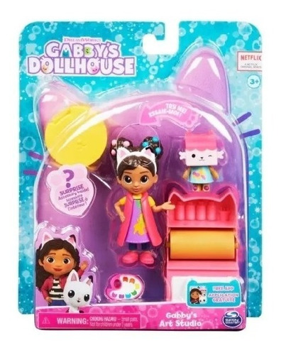 Gabby's Dollhouse Mini Set Figura Y Accesorios 36265 Srj