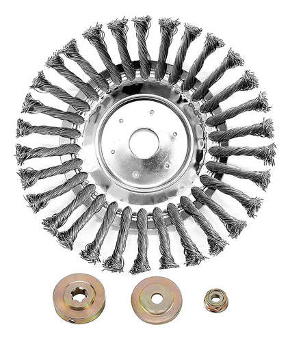 Fumheuf Cepillo 8 Bandeja Deshierbe Cabezal Recortador