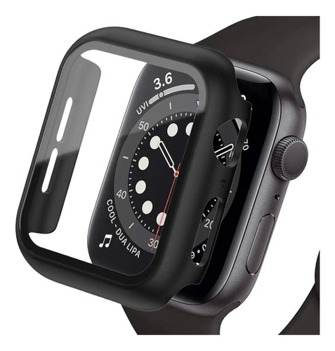 Funda Con Vidrio Para Apple Watch 38mm 40mm 41mm 42mm 44mm