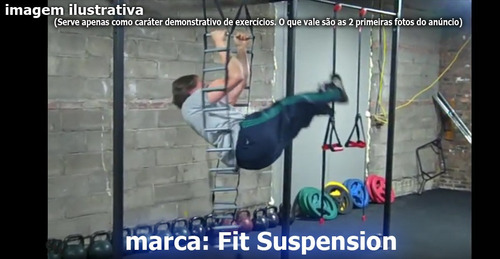 Imagem 10 de 10 de Escada De Suspensão Fit Suspension Tipo Trx Treino De Força