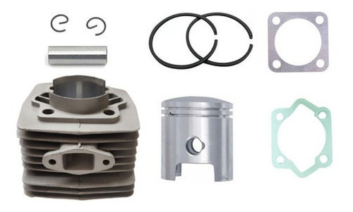 Kit Cilindro Motor Moskito 80cc Biela Baixa Com Juntas