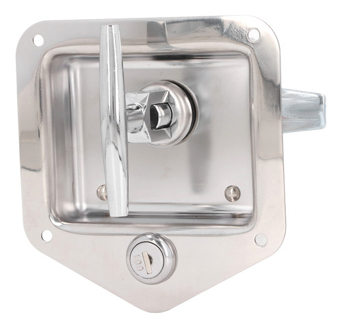 Ferramenta De Porta Polida De Aço Inoxidável T Handle Toolbo