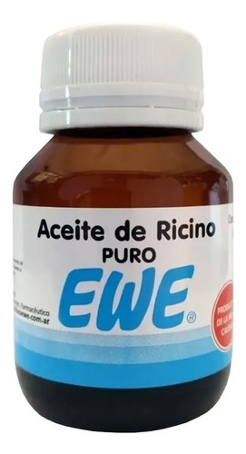 Ewe Aceite De Ricino Puro Cejas Pestañas 30ml