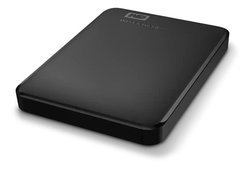 Disco duro externo Western Digital WD Elements Portable WDBUZG0010BBK 1TB negro