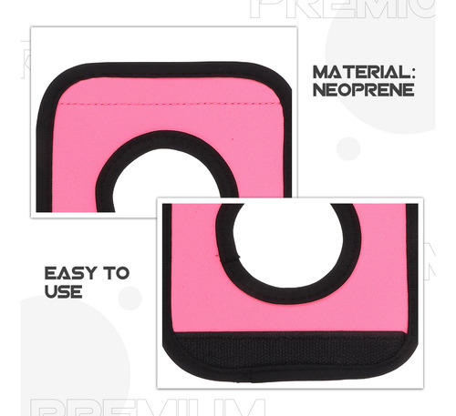 2 Peças De Alça De Bagagem De Neoprene Para Viagens De Mala