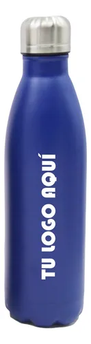 Pack 10 Botella Metálica Acero Inoxidable Premium Impresas