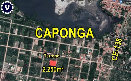 Imagem 2 de 5 de Veras Vende Terreno 2.250m² Na Caponga - Cascavel - Ce - Terreno A Venda No Bairro Caponga - Cascavel, Ce - Te00025