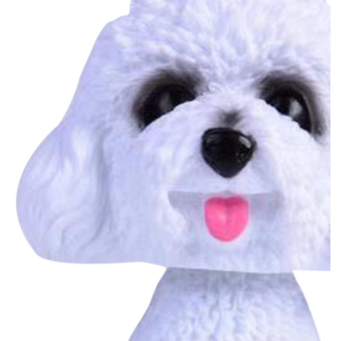 Bobble Head Dog Simulation Shaking Head Dog Decor Para El