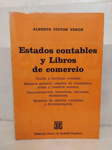 Estados Contables Y Libros De Comercio (r) Alberto V. Verón 