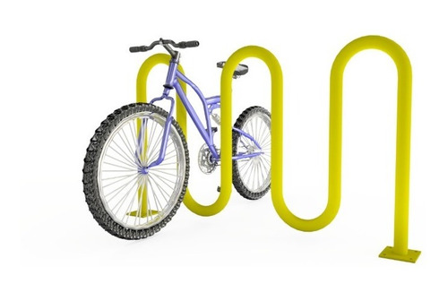 Bicicletero Circular Para 4 Bicicletas