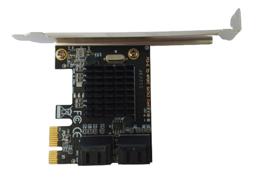 Adaptador Expansor Pci-e 3.0 X1 Hacia 4 Puertos Sata