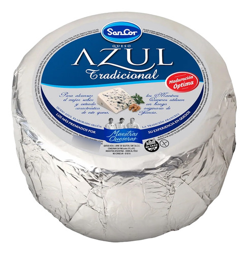 Queso Azul Sancor Horma X 2kg Cordoba Capital Picada
